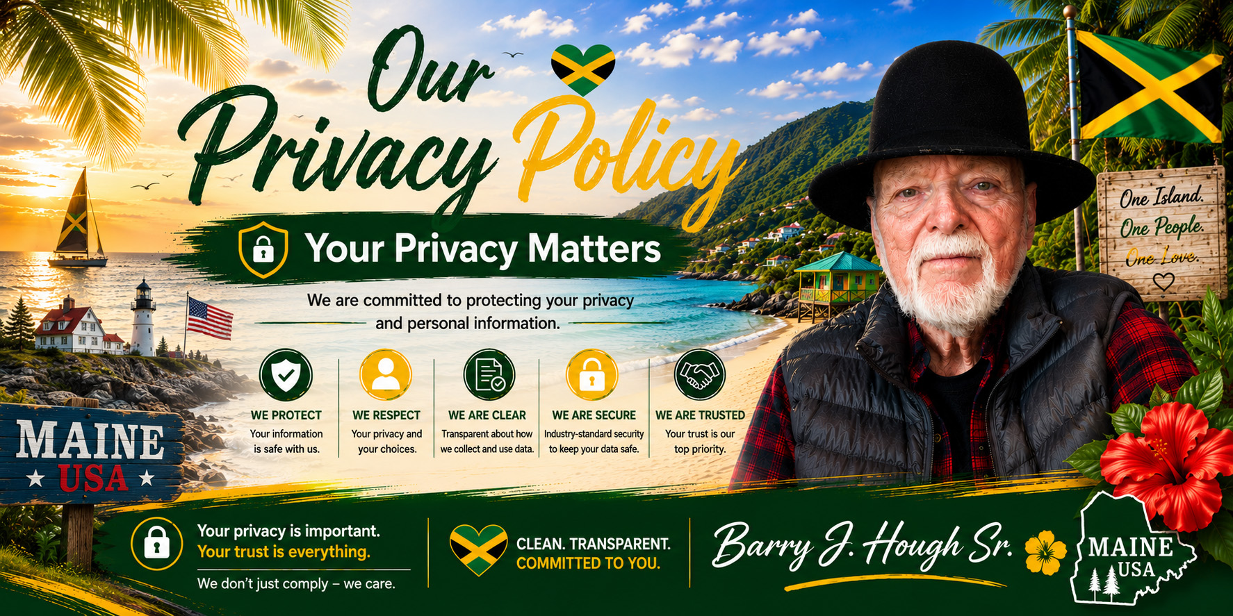 Our Privacy Policy - Your Privacy Matters - Barry J. Hough Sr.