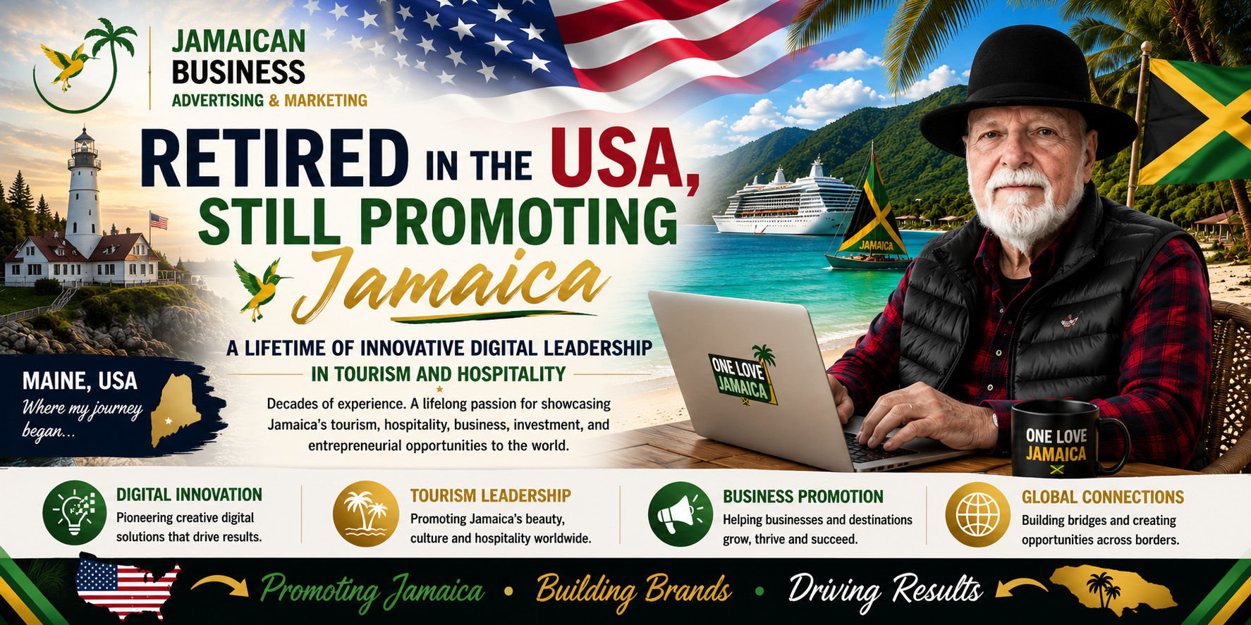 Retired in the USA - Still Promoting Jamaica - Barry J. Hough Sr. Retired in the USA - Still Promoting Jamaica - Barry J. Hough Sr.